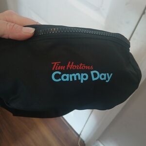 *Free With Purchase* Tim Hortons Black Waist Bag